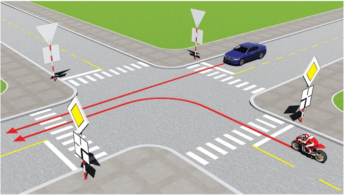 H&igrave;nh minh họa c&acirc;u 40 - 600 C&acirc;u Hỏi S&aacute;t Hạch L&aacute;i Xe &Ocirc; T&ocirc; Hạng B 2025