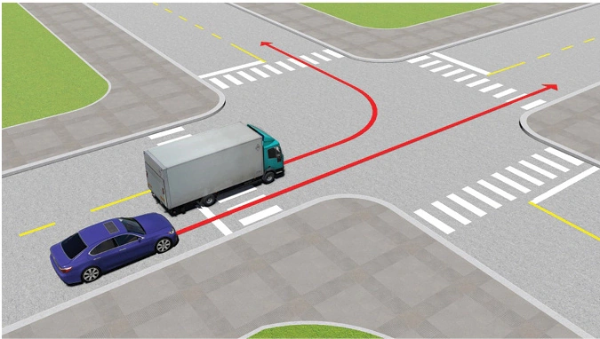 H&igrave;nh minh họa c&acirc;u 45 - 600 C&acirc;u Hỏi S&aacute;t Hạch L&aacute;i Xe &Ocirc; T&ocirc; Hạng B 2025