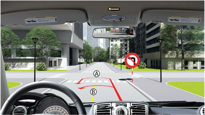 H&igrave;nh minh họa c&acirc;u 65 - 600 C&acirc;u Hỏi S&aacute;t Hạch L&aacute;i Xe &Ocirc; T&ocirc; Hạng B 2025
