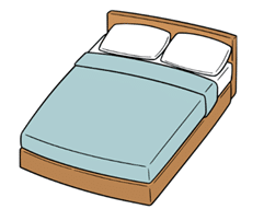 Hình minh họa câu 6 - Trắc nghiệm Tiếng Anh 3: Unit 14 - My bedroom