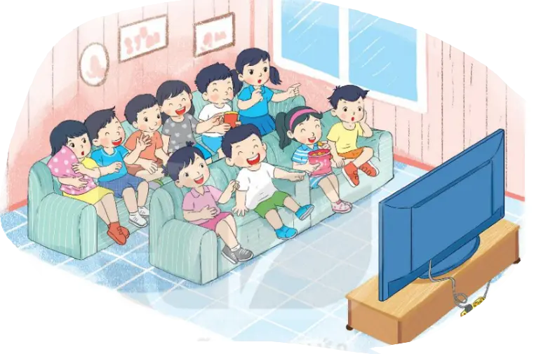 Hình minh họa câu 6 - Trắc nghiệm Toán 1 Bài 15: Vị trí, định hướng trong không gian